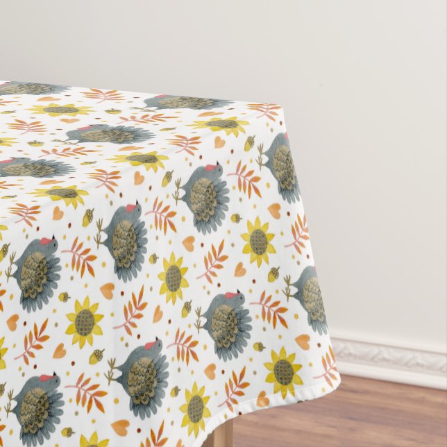 Erntedank Tischdecke (Beispiel)