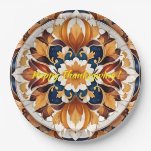 Erntedank Trendy Pumpkin Herbstkollektion Pappteller