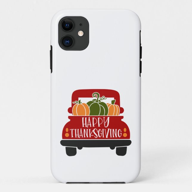 Erntedank Truck Case-Mate iPhone Hülle (Rückseite)