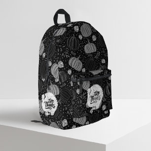 Erntedank Truthahn Thanksgiving Vintage Bedruckter Rucksack