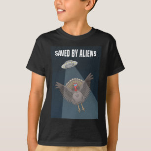 Erntedank-Truthahn von Aliens gerettet T-Shirt