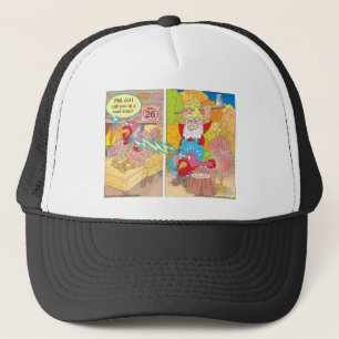 Erntedank Türkei auf Cartoon Geschenke und T-Shirt Truckerkappe