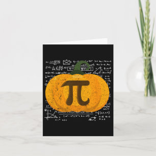 Erntedank Türkei Day Pumpkin Pi Friendsgivi Karte