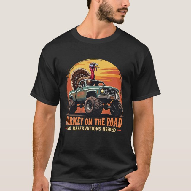 Erntedank: Türkei fährt einen klassischen LKW T-Shirt (Vorderseite)