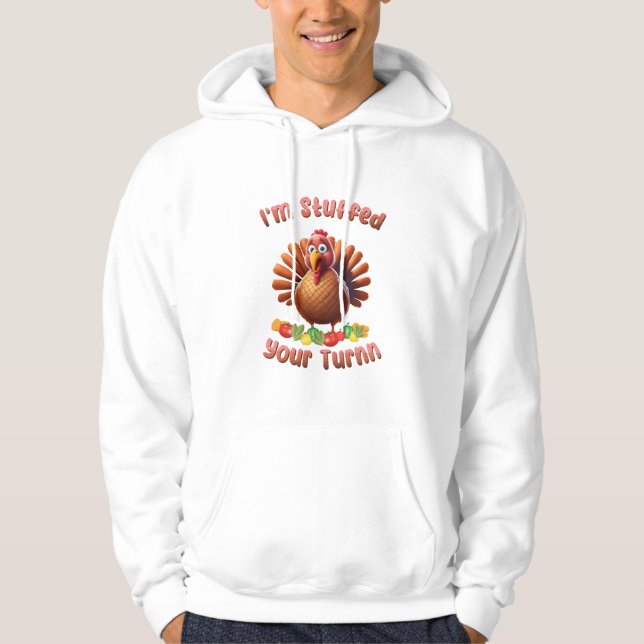 Erntedank Türkei Gobble bis Sie wobeln Hoodie (Vorderseite)