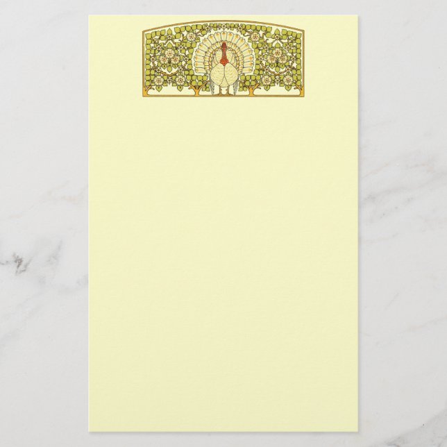 Erntedank Türkei Grußkarten Briefpapier (Vorderseite)