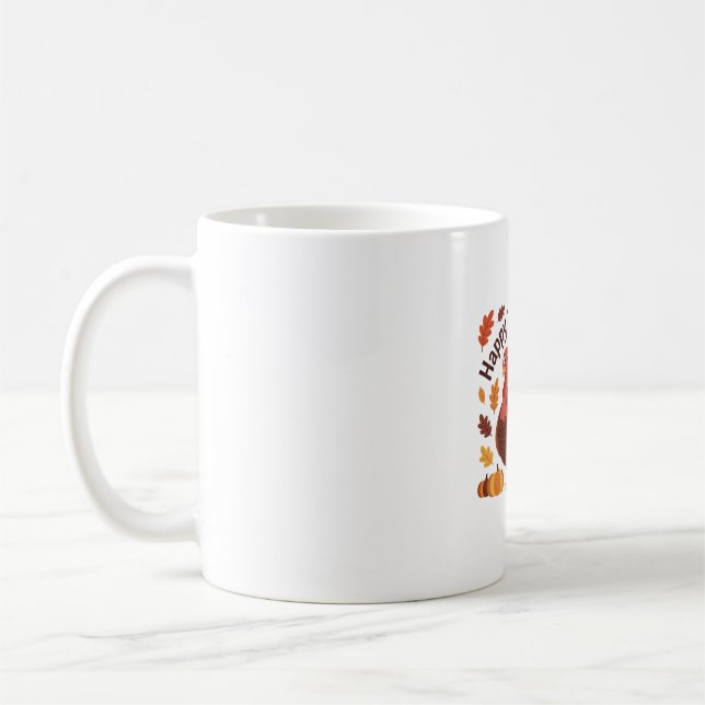 Erntedank Türkei - Herbstwochenklassische Overs Kaffeetasse (Links)