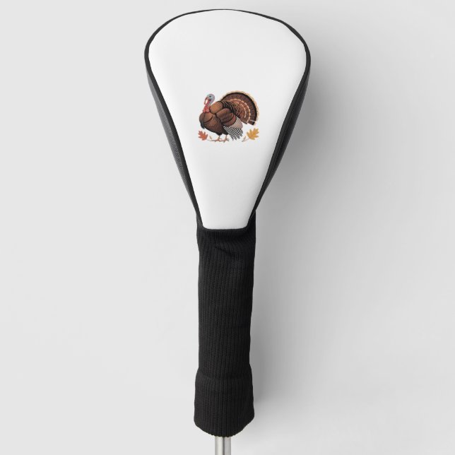 Erntedank Türkei - Klasse Herbst Urlaub Klassik Golf Headcover (Vorderseite)