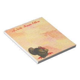 Erntedank Türkei Notizblock