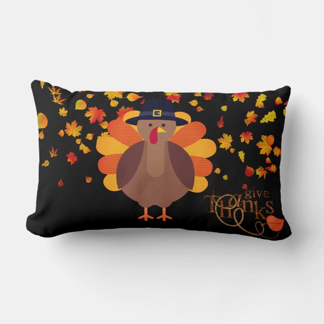 Erntedank Türkei Pillow Lendenkissen (Vorderseite)