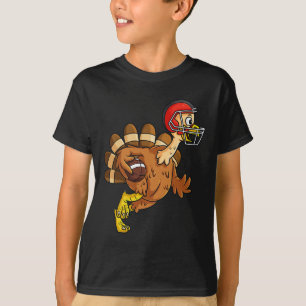 Erntedank Türkei rückt Fußball-Boys-Kind zurück T-Shirt