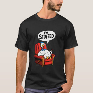 Erntedank Türkei Schlaflosigkeit Vollfett Türkei T-Shirt