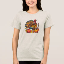 Erntedank Türkei T - Shirt der Frauen