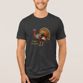 Erntedank Türkei T - Shirt von Männern Tri-Bl