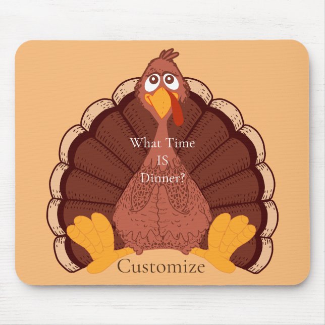Erntedank Türkei Thunder_Cove Mousepad (Vorne)