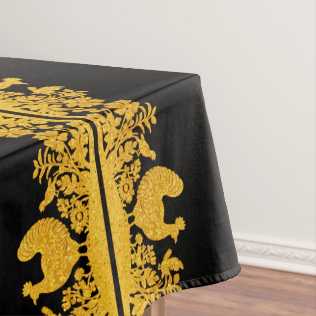 Erntedank Türkei Tischdecke (Beispiel)