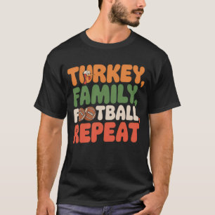 Erntedank Türkei - Türkei Familienfußball Wiederho T-Shirt