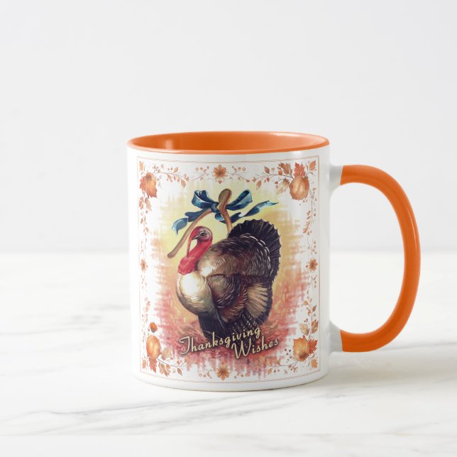 Erntedank Türkei wünscht Tasse (Rechts)