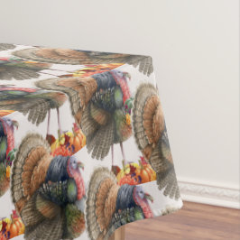 Erntedank Turkey Tablecloth Tischdecke
