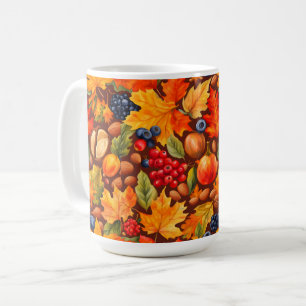 Erntedank von Herbstwald Kaffeetasse