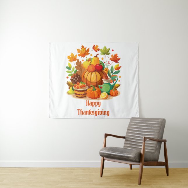 Erntedank Wandteppich (Beispiel (Horizontal))