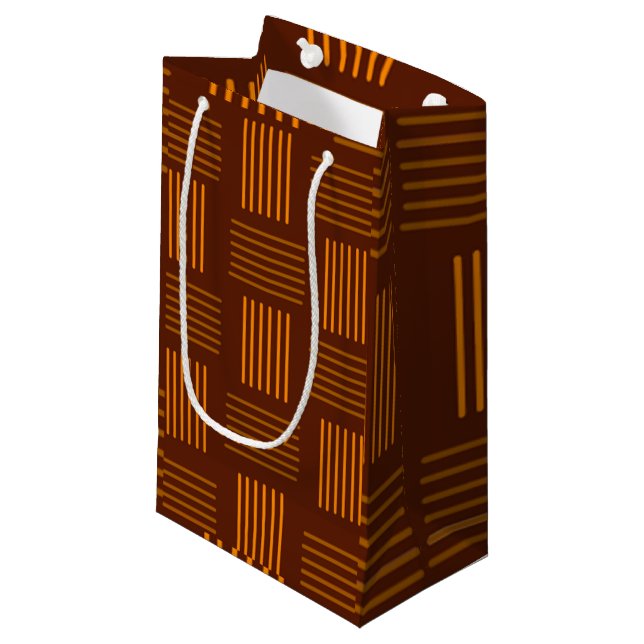 Erntedank Weave Kleine Geschenktüte (Vorderseite Schrägansicht)