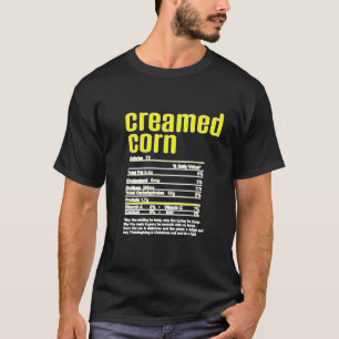 Erntedank Weihnachtscreamed Mais Ernährung Fett T-Shirt