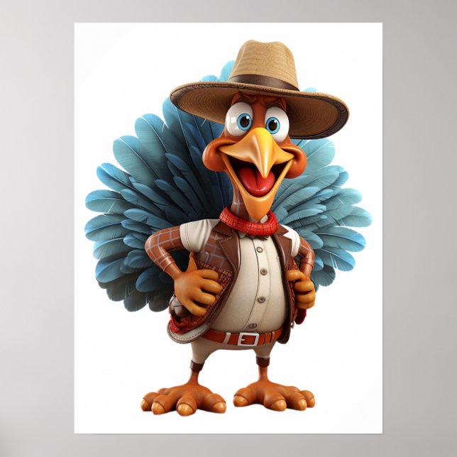 Erntedank Western Türkei Poster (Vorne)