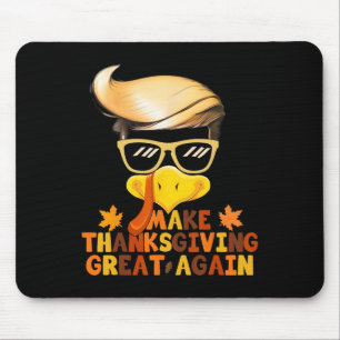 Erntedank wieder groß machen Trump Türkei Witz 2 Mousepad