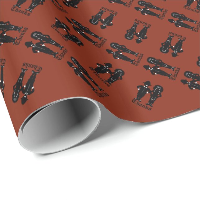 Erntedank Wrapping Paper Geschenkpapier (Rolleneckpunkt)