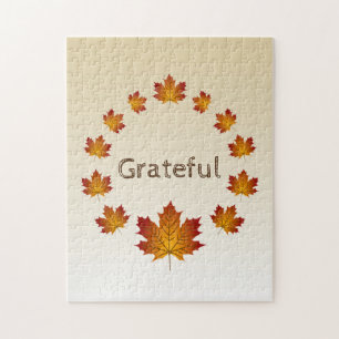 Erntedank Wreath Grateful Simple Maple Blätter