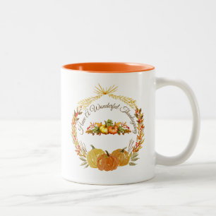 Erntedankbecher Zweifarbige Tasse
