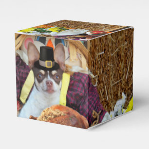 ErntedankChihuahuahund Geschenkschachtel
