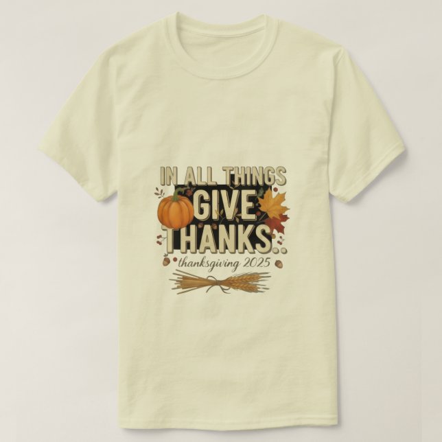 Erntedankfest 2025 T-Shirt (Design vorne)