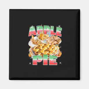 Erntedankfest-Apfelkuchen-Schwarzbrenner 90er Rap Magnet