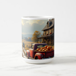 Erntedankfest auf dem Land Kaffeetasse