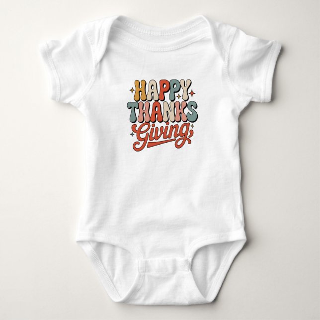 ERNTEDANKFEST BABY STRAMPLER (Vorderseite)