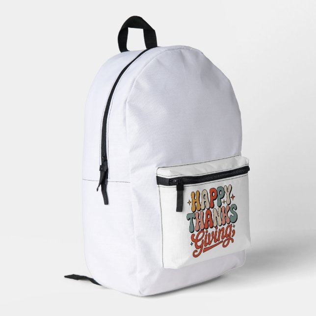 ERNTEDANKFEST BEDRUCKTER RUCKSACK (Rückseitige Ecke links)