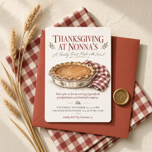 Erntedankfest bei Nonnas Moderne Redaktion Einladung