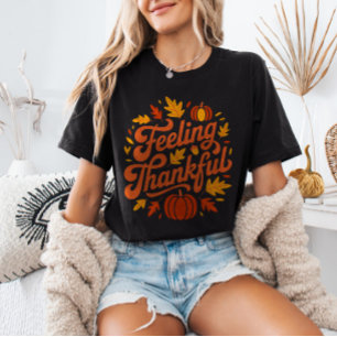Erntedankfest Dankbarkeit Herbst T-Shirt