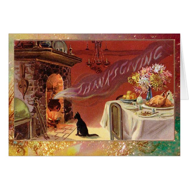 Erntedankfest Dinnerparty (Vorderseite (Horizontal))