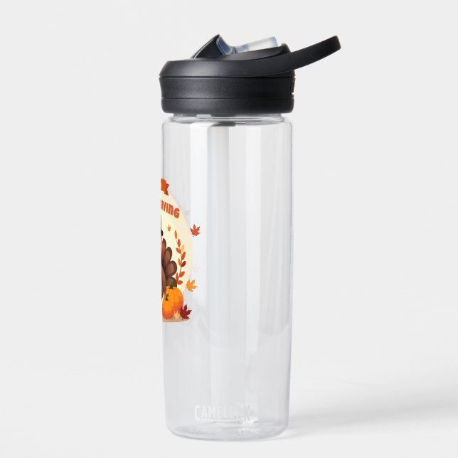 Erntedankfest großes Huhn Trinkflasche (Links)