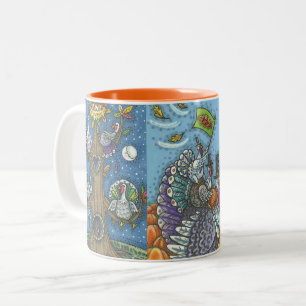 ERNTEDANKFEST-KOLLEKTION 3 TRUTHAHNBILDER TASSE