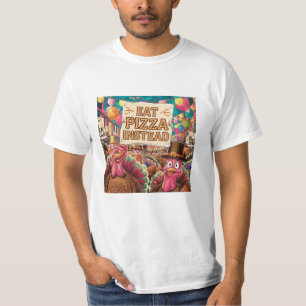 Erntedankfest mit Pizza T-Shirt