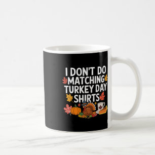 Erntedankfest-Paar Lustig Ich mache nicht Passend Kaffeetasse