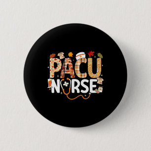 Erntedankfest Pacu Krankenschwester Herbst Herbstl Button