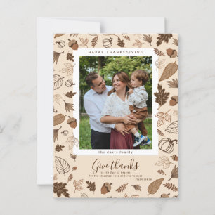 Erntedankfest Postkarte