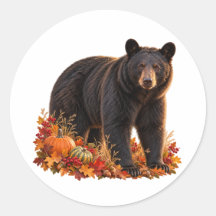 Erntedankfest Schwarzbär Herbst Wald Ernte