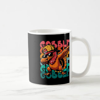 Erntedankfest Truthahn Dab Gobble Lustiger Kleinki Kaffeetasse