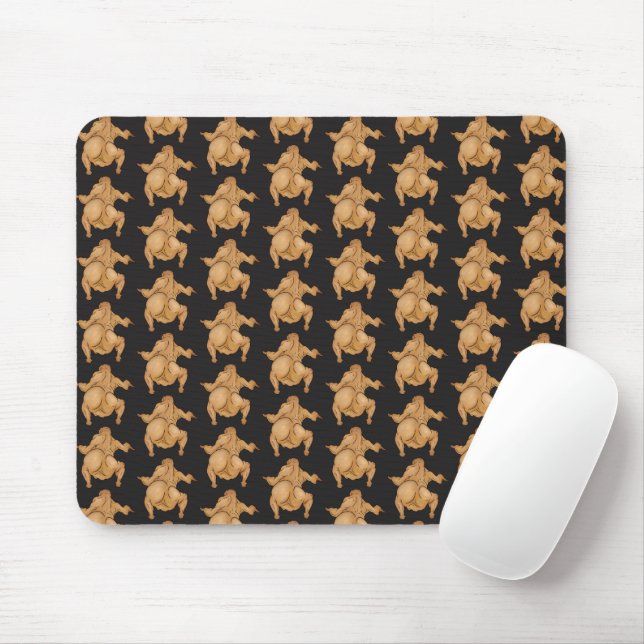 Erntedankfest-Twerkey-Mauspad Mousepad (Mit Mouse)
